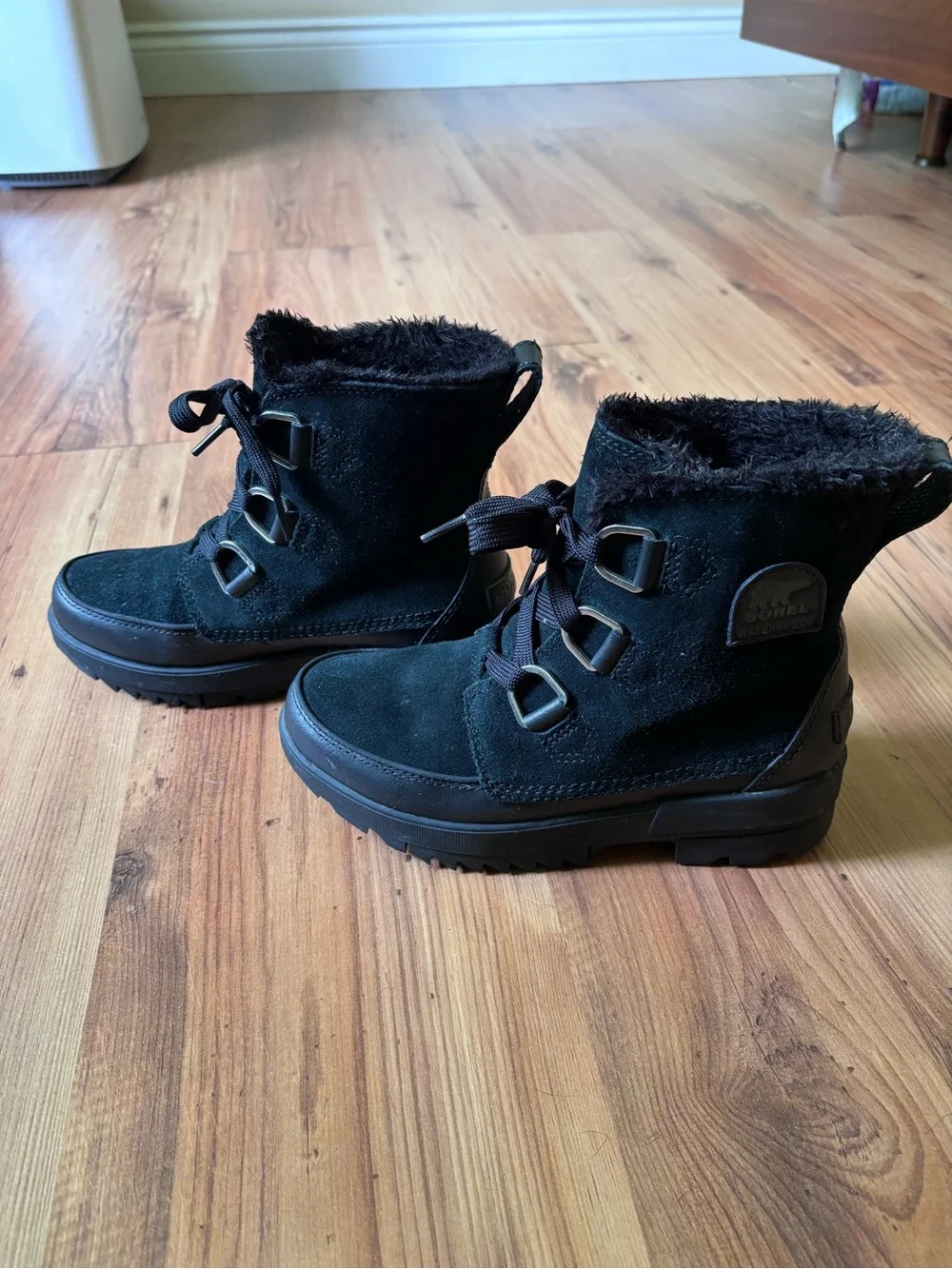 Sorel Tivoli IV all-black winter ankle boots - Picture 4 of 11
